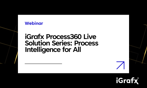 iGrafx Process360 Live Solution Series: Process Intelligence for All